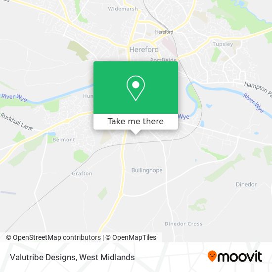 Valutribe Designs map