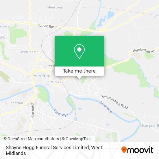 Shayne Hogg Funeral Services Limited map