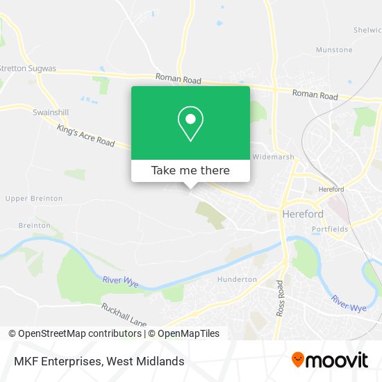 MKF Enterprises map