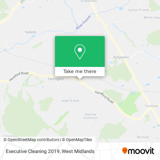 Executive Cleaning 2019 map