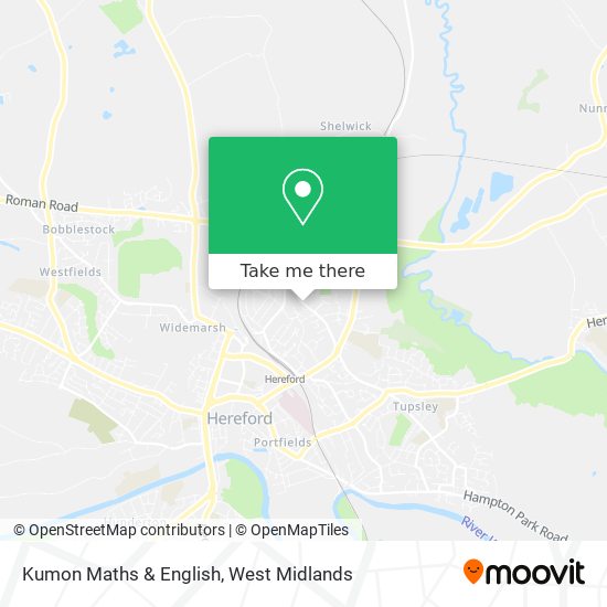 Kumon Maths & English map