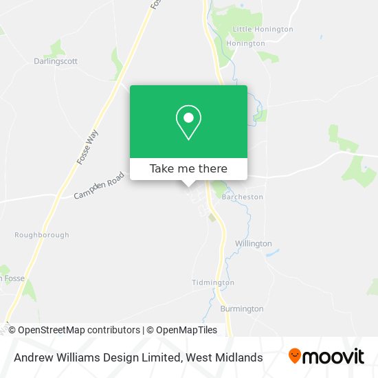 Andrew Williams Design Limited map