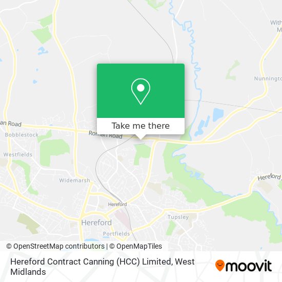 Hereford Contract Canning (HCC) Limited map