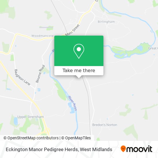 Eckington Manor Pedigree Herds map