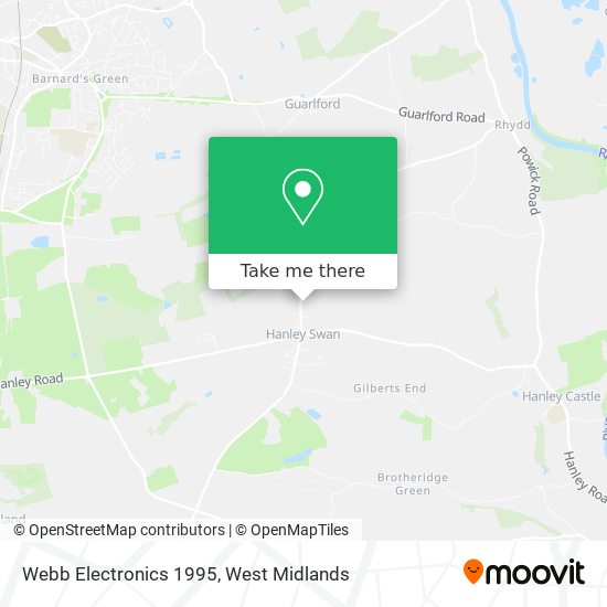 Webb Electronics 1995 map