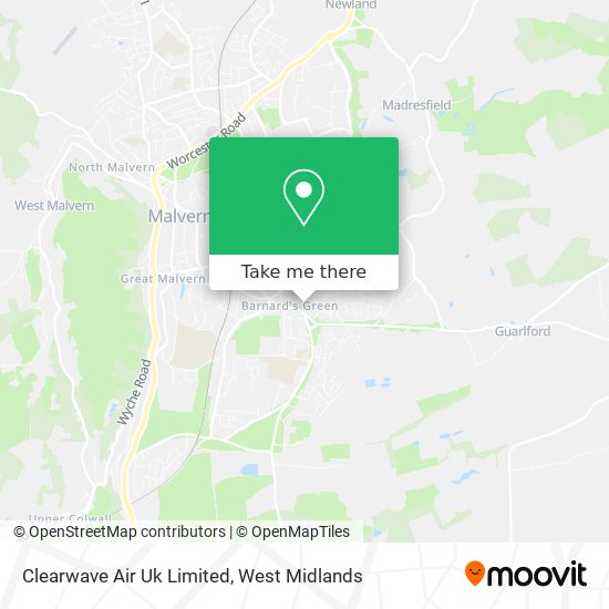 Clearwave Air Uk Limited map