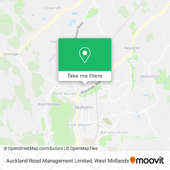 Auckland Road Management Limited map