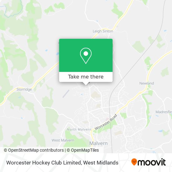Worcester Hockey Club Limited map