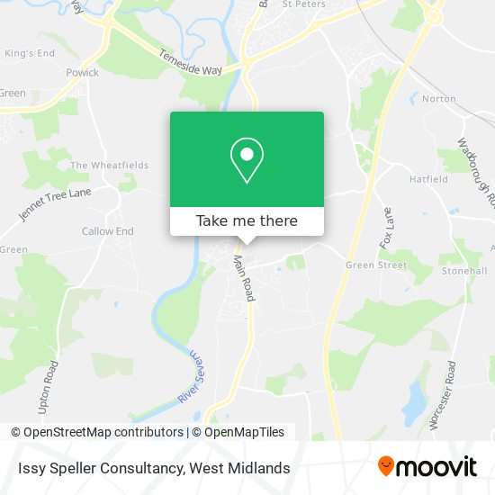 Issy Speller Consultancy map