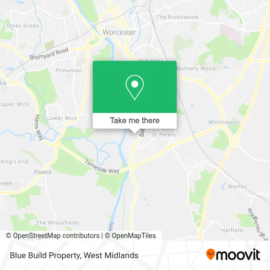 Blue Build Property map