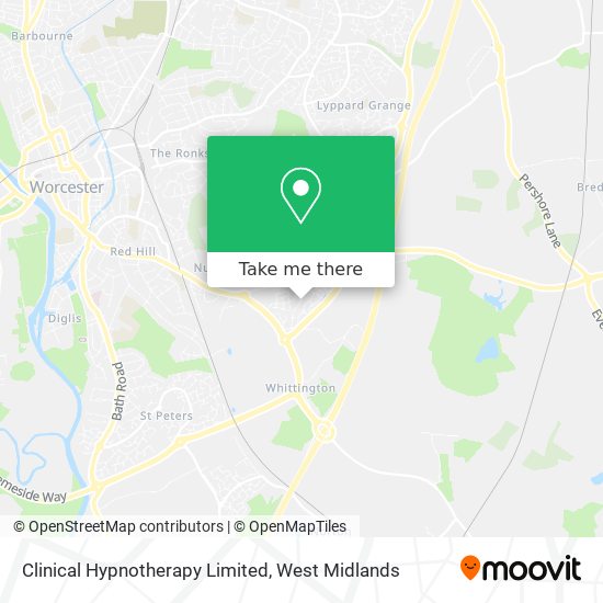 Clinical Hypnotherapy Limited map