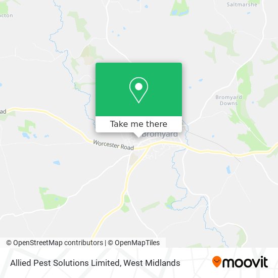 Allied Pest Solutions Limited map