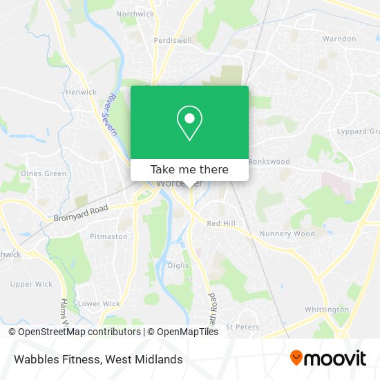 Wabbles Fitness map