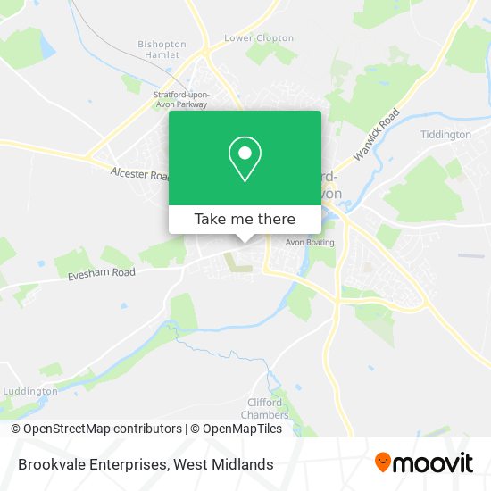 Brookvale Enterprises map