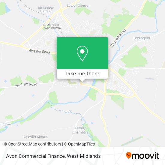 Avon Commercial Finance map