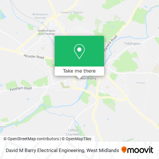 David M Barry Electrical Engineering map