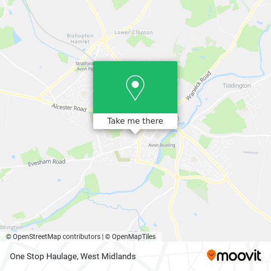 One Stop Haulage map