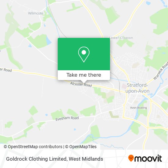 Goldrock Clothing Limited map