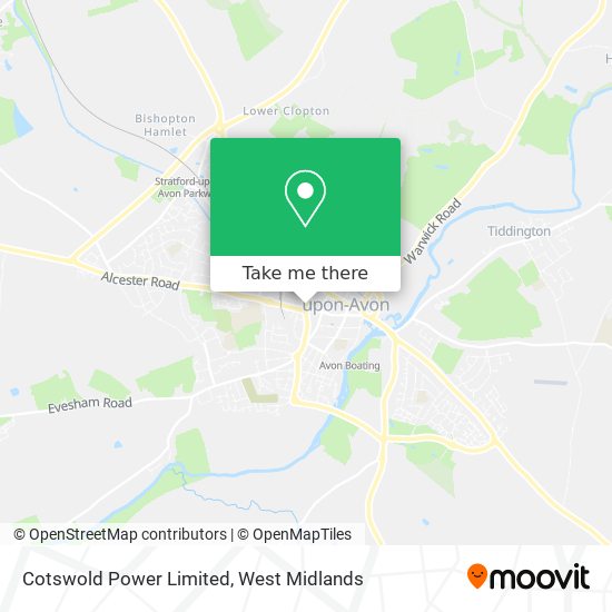 Cotswold Power Limited map