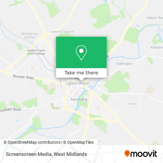 Screenscreen Media map