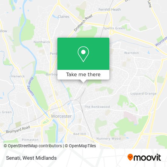 Senati map