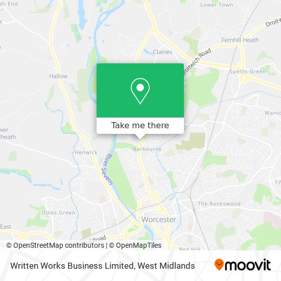 Written Works Business Limited map