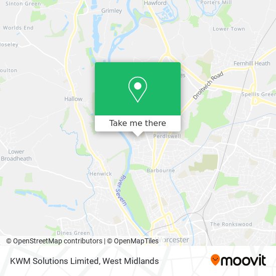KWM Solutions Limited map