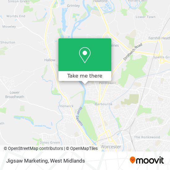 Jigsaw Marketing map