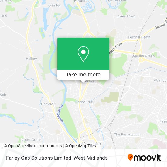 Farley Gas Solutions Limited map