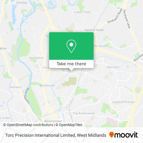 Torc Precision International Limited map