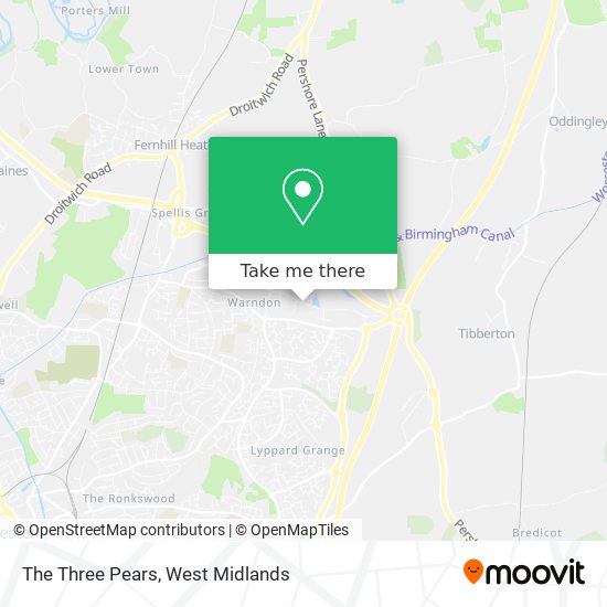 The Three Pears map