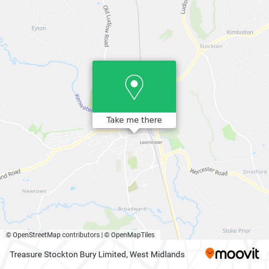 Treasure Stockton Bury Limited map