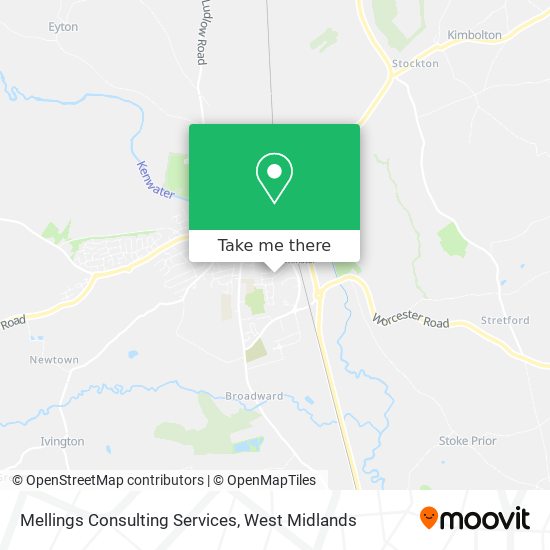 Mellings Consulting Services map