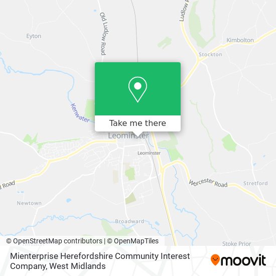 Mienterprise Herefordshire Community Interest Company map