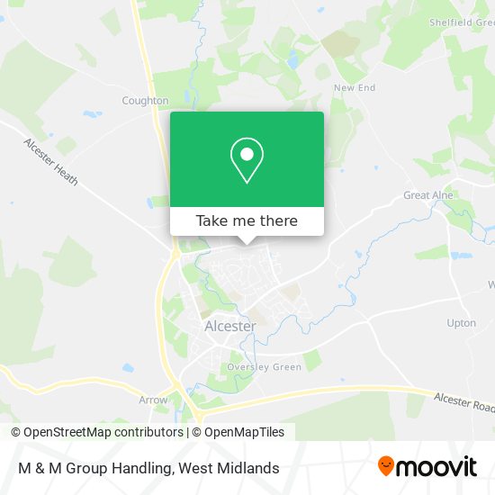 M & M Group Handling map