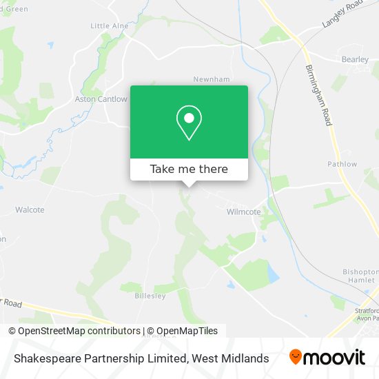 Shakespeare Partnership Limited map