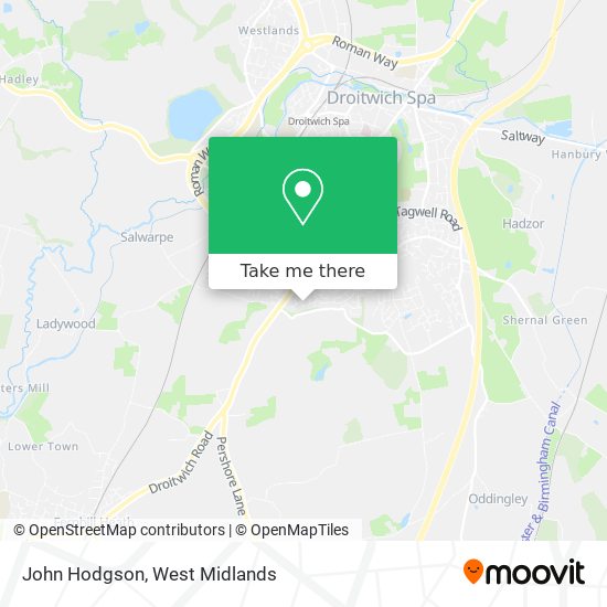 John Hodgson map
