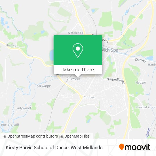 Kirsty Purvis School of Dance map