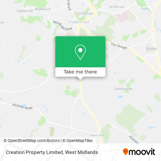 Creation Property Limited map