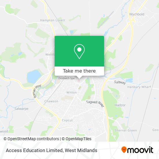 Access Education Limited map