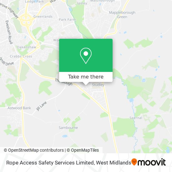 Rope Access Safety Services Limited map