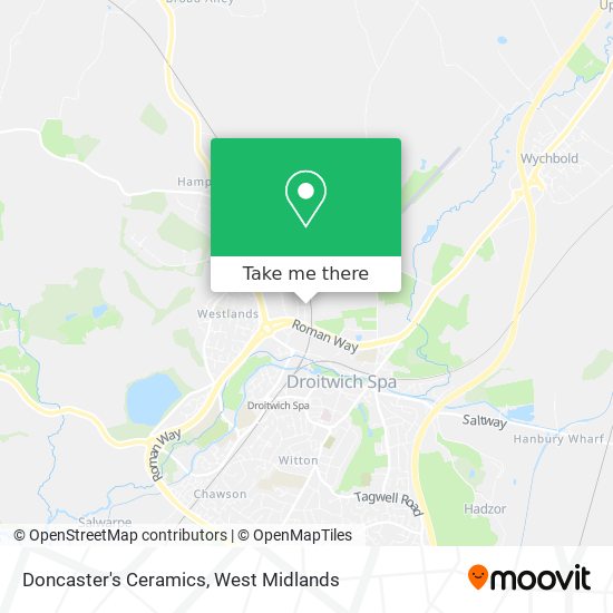 Doncaster's Ceramics map