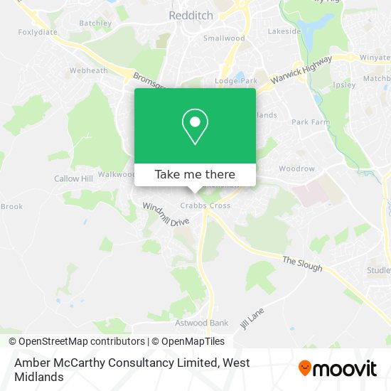 Amber McCarthy Consultancy Limited map