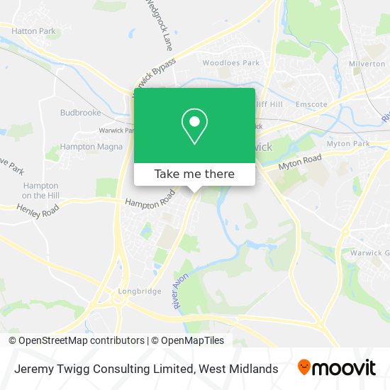 Jeremy Twigg Consulting Limited map