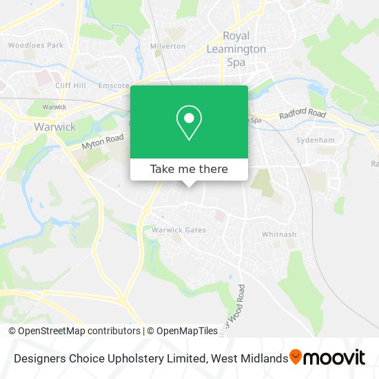 Designers Choice Upholstery Limited map