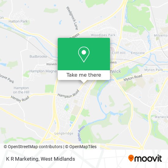 K R Marketing map