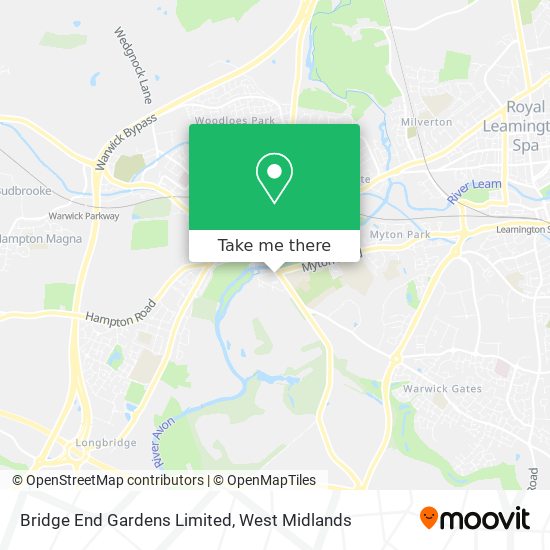 Bridge End Gardens Limited map