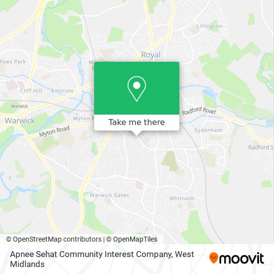 Apnee Sehat Community Interest Company map