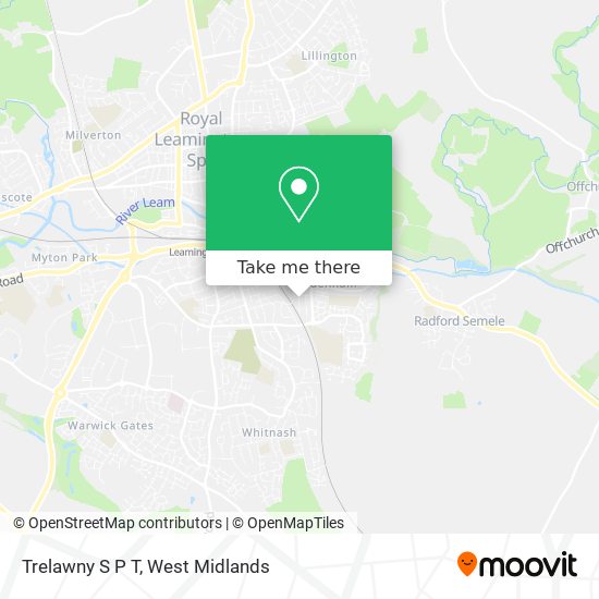 Trelawny S P T map