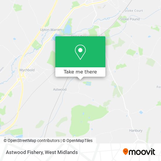 Astwood Fishery map